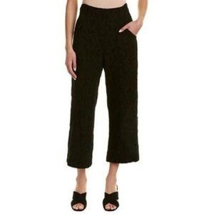 A.L.C. Elie Cropped Lace Pants in Black Size 2 Cotton